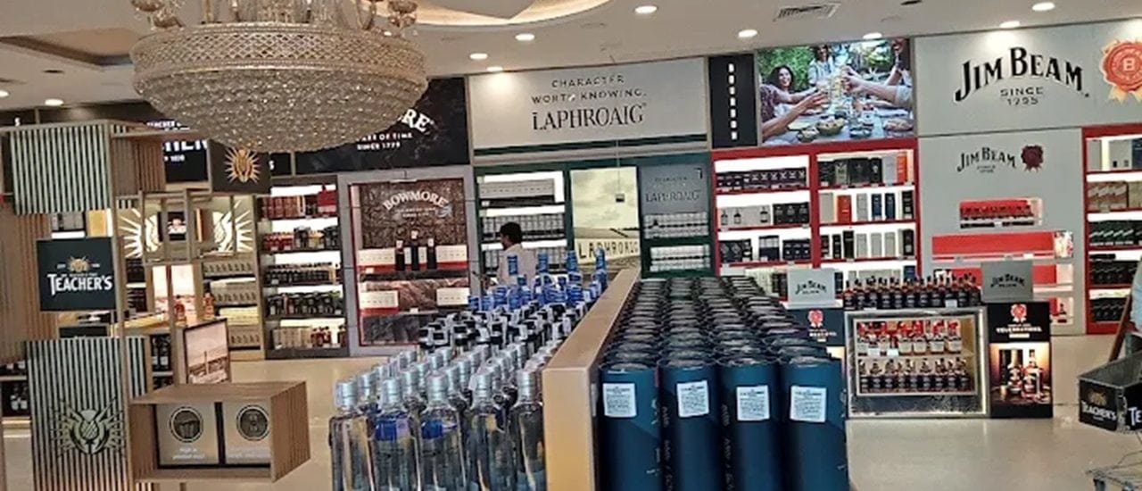 Imported Spirits Collection at G-Town Wines Gurgaon