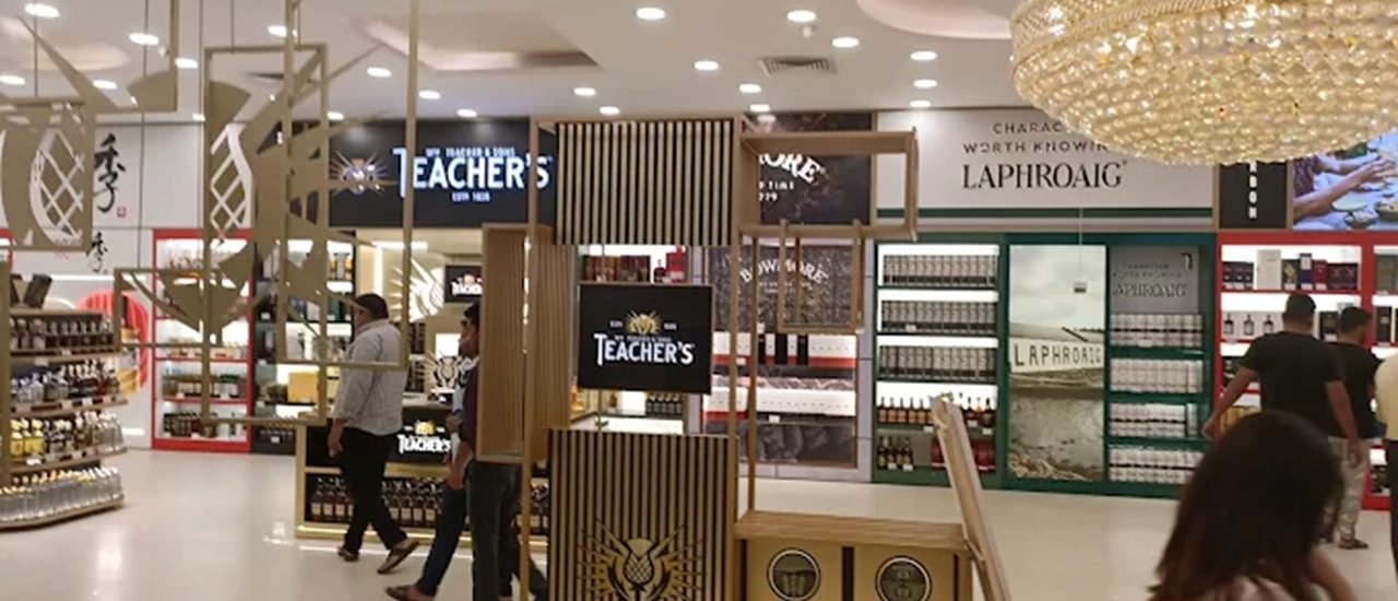 G-Town Wines Store Front in Sector 40 Gurgaon
