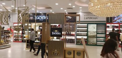 G-Town Wines Store Front in Sector 40 Gurgaon